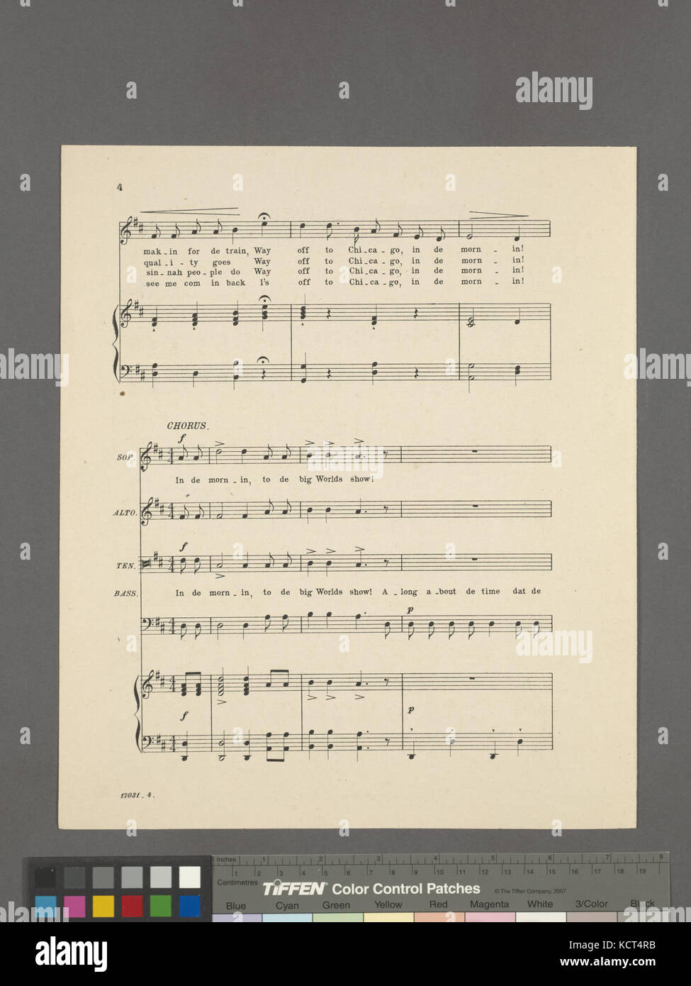 Blacktown und der Messe (NYPL Hades 449125 1690503) Stockfoto