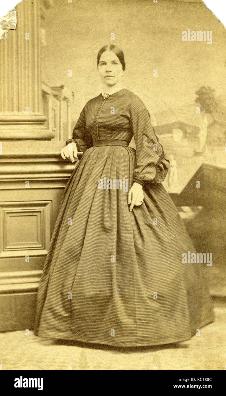 Eliza Barada. (Mrs. Andrew S. Barada, nee Philibert, 1828 1917) Stockfoto