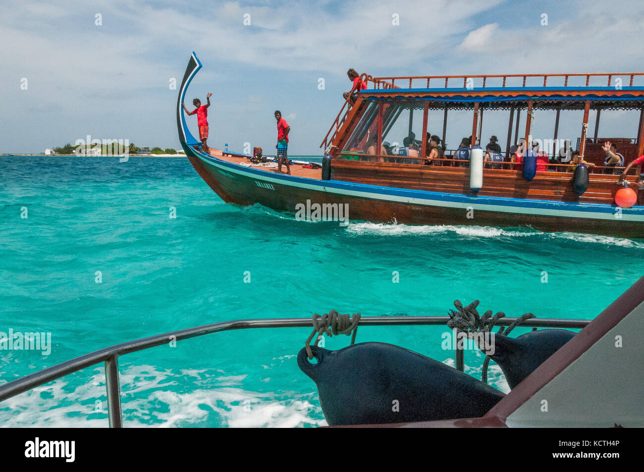 Furanafushi,, Nord Male Atol, Malediven Stockfoto