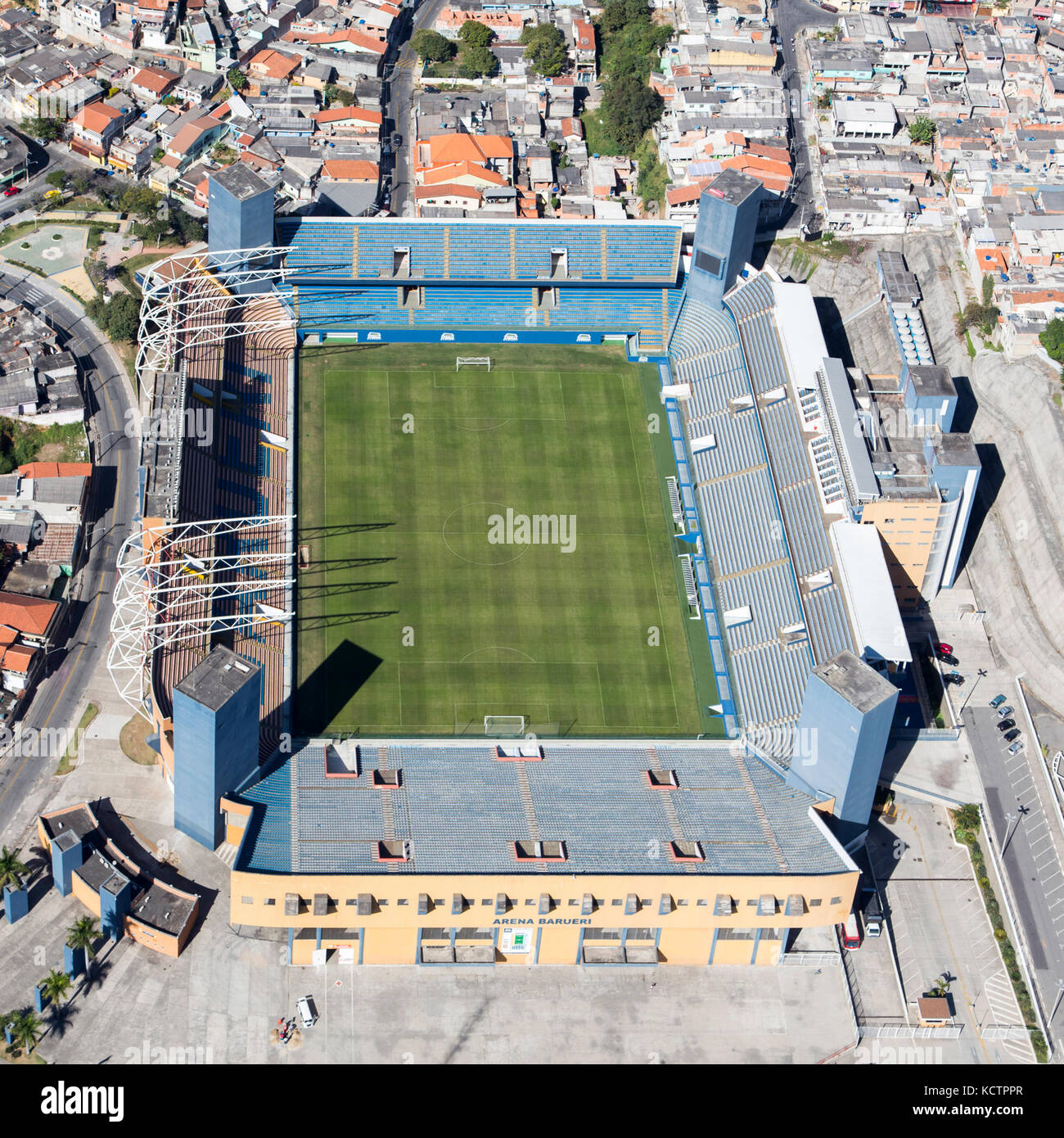 Luftbild barueri Arena Stockfotografie Alamy