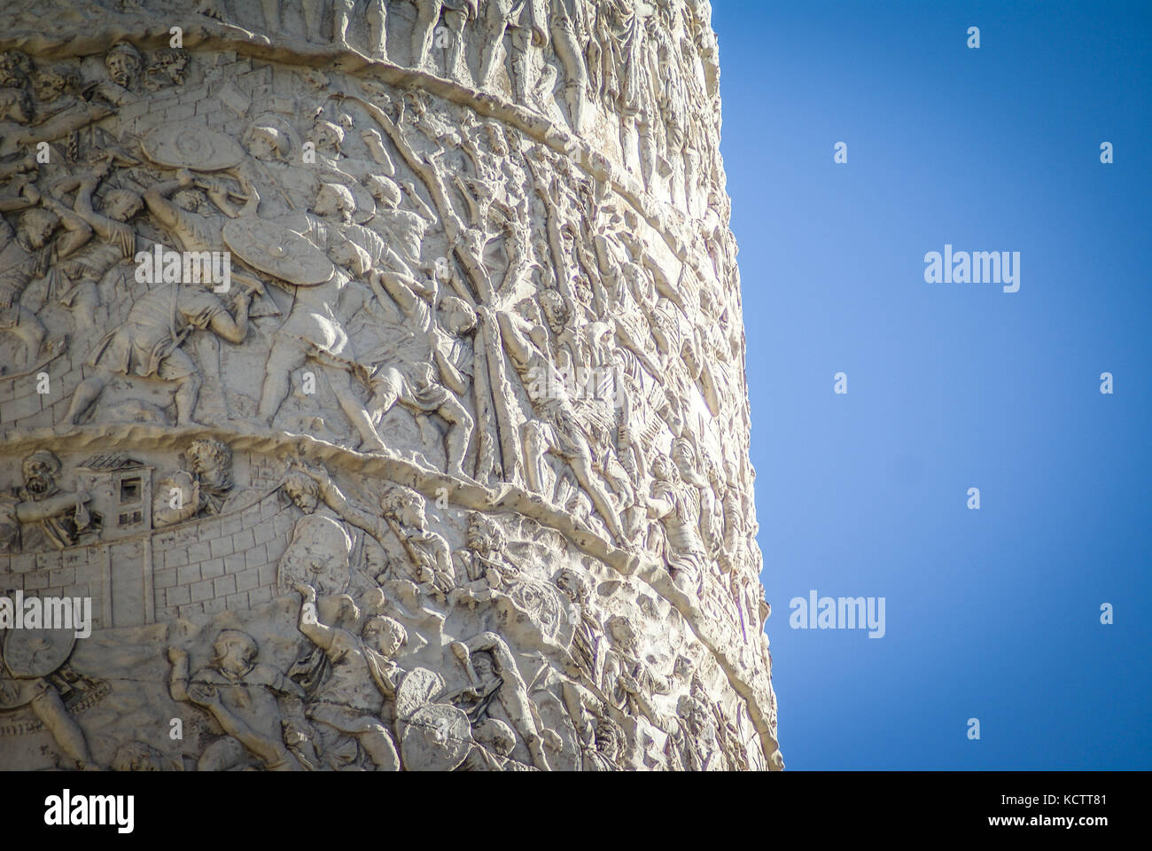 Colonna traiana Stockfoto