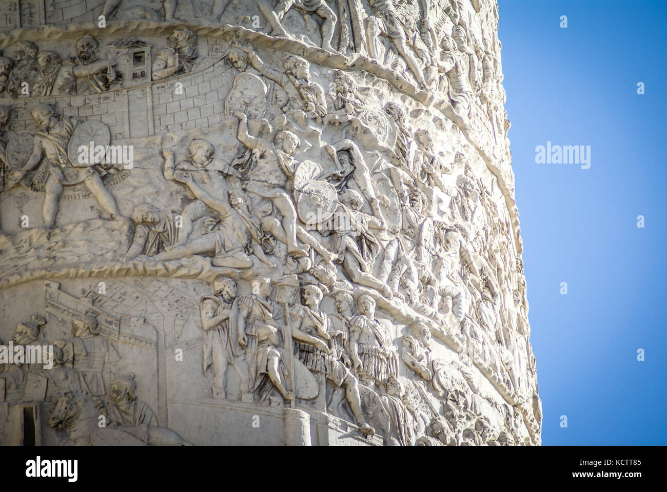 Colonna traiana Stockfoto