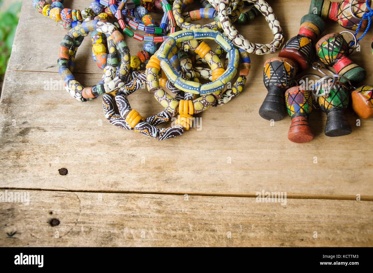 Einer WESTAFRIKANISCHEN HEIMAT REISE IN BILDERN Stockfoto