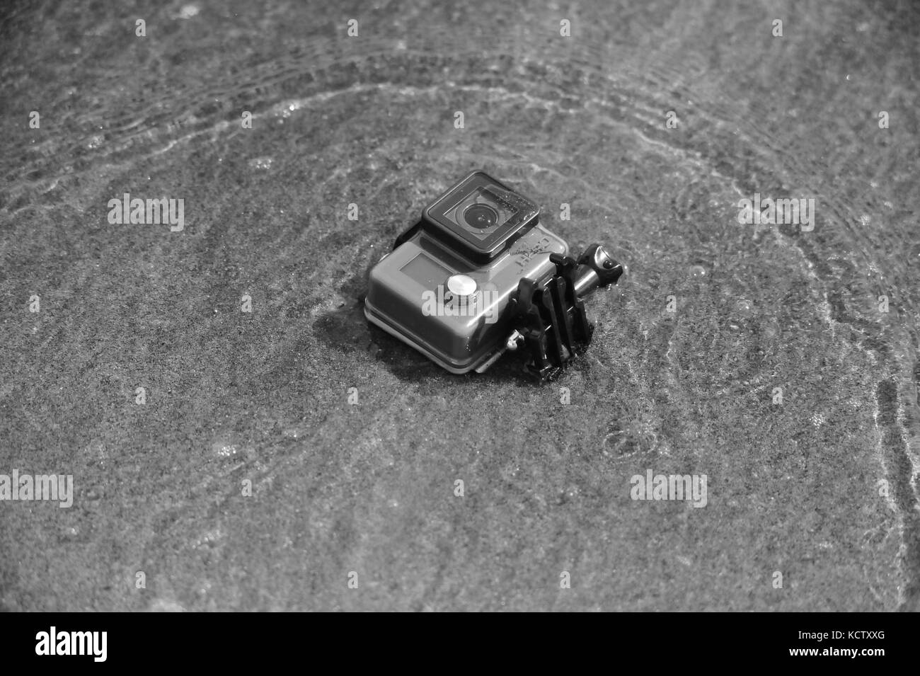 GoPro Outdoor-Dreharbeiten, Subic, Philippinen Stockfoto