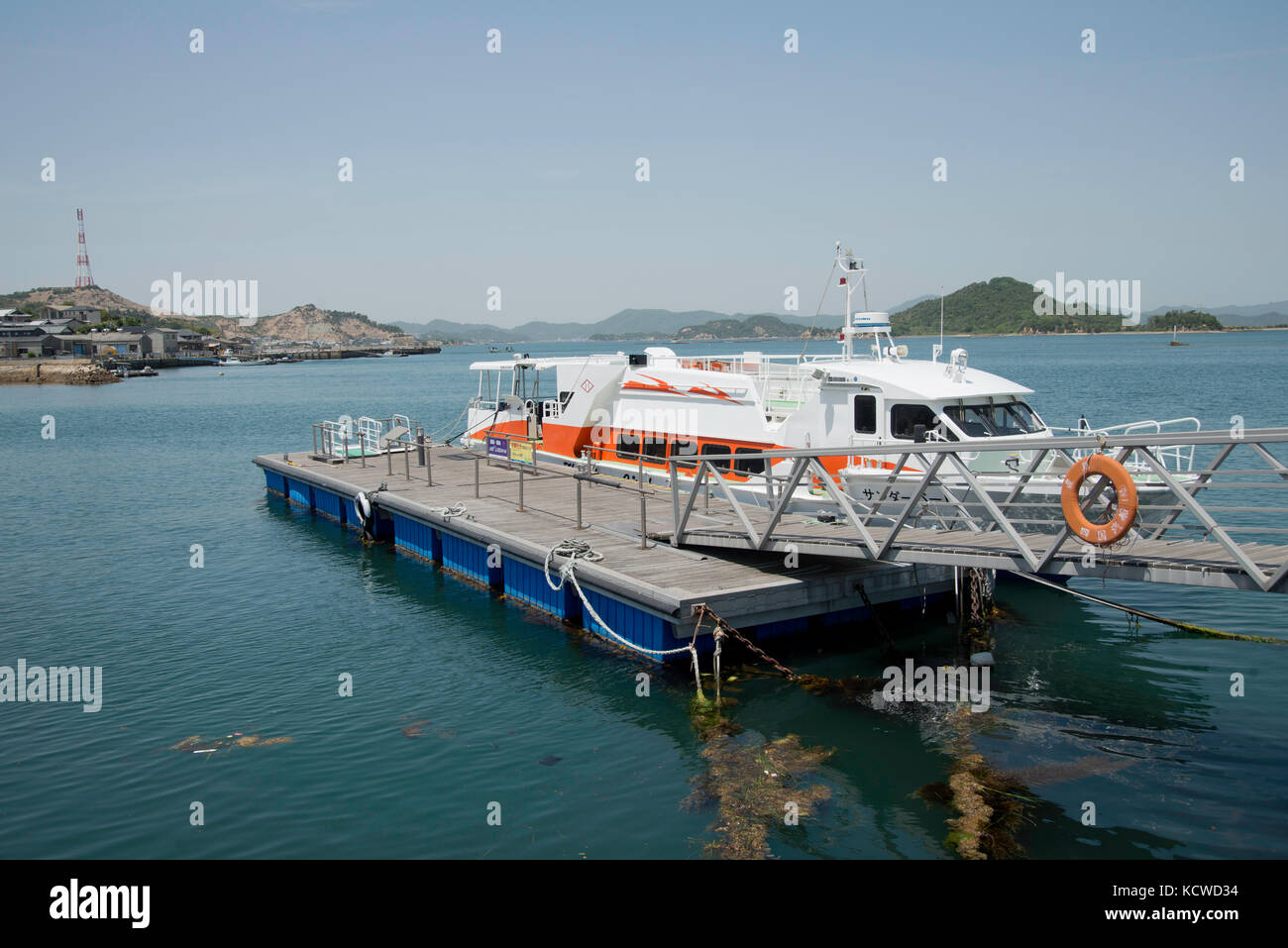 Honamura Passagierfähre Stockfoto