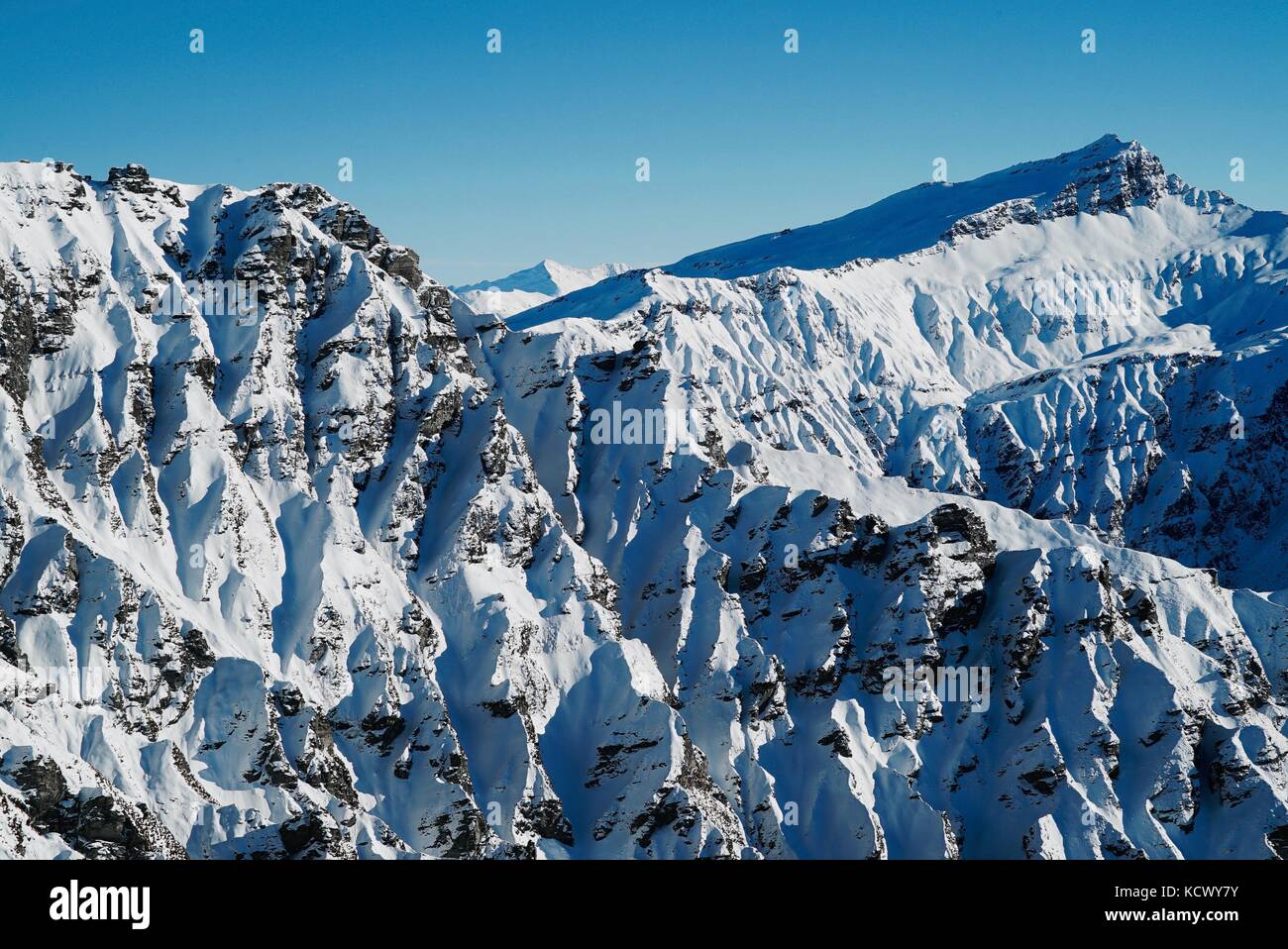 Winter in Neuseeland Stockfoto