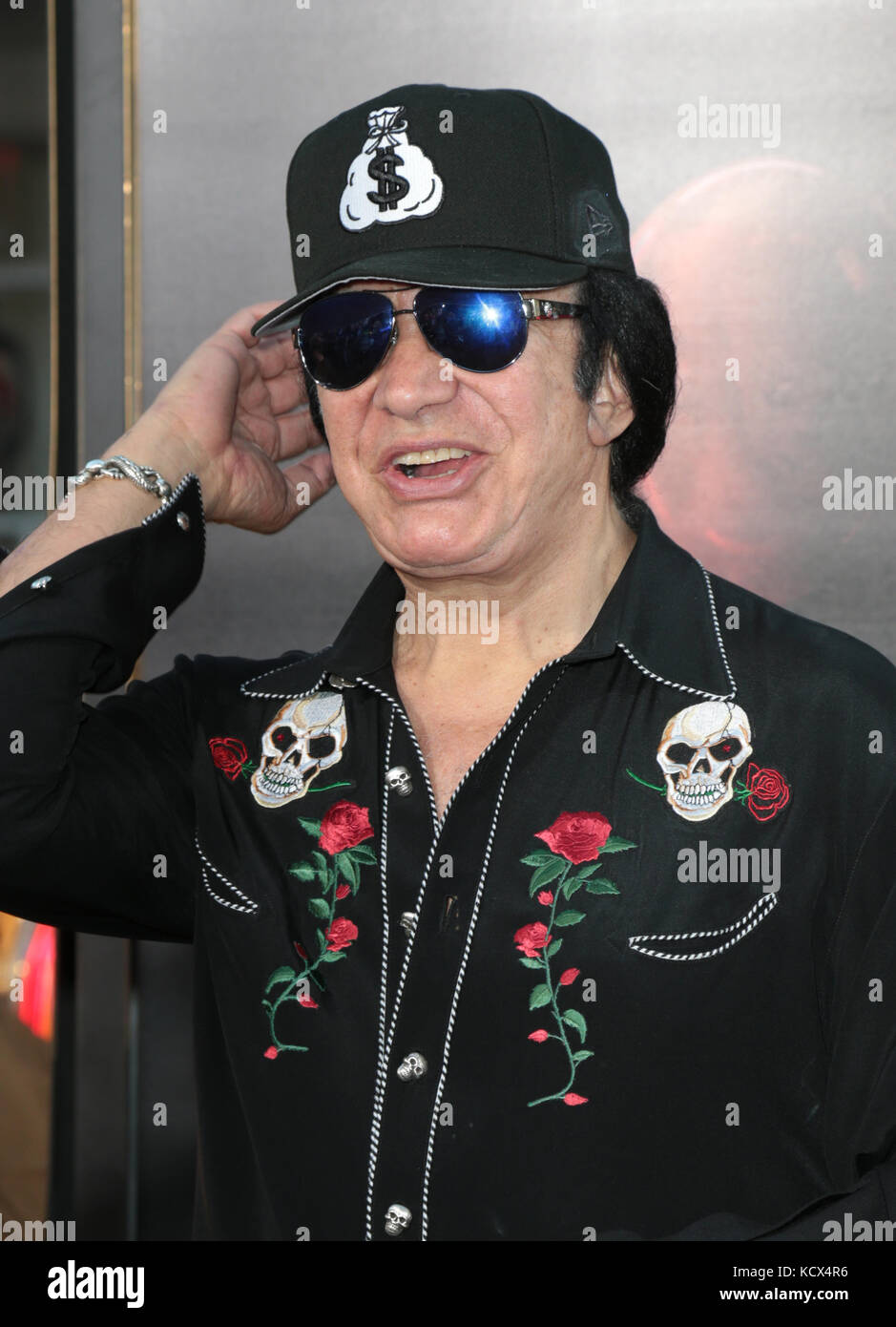 Premiere von Warner Bros. und New Line Cinema's 'Es' mit Gene Simmons