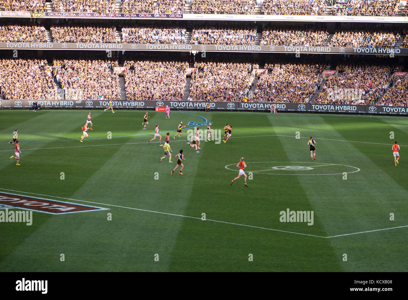 Australian Regeln Fußball-Finale, MCG Stockfoto
