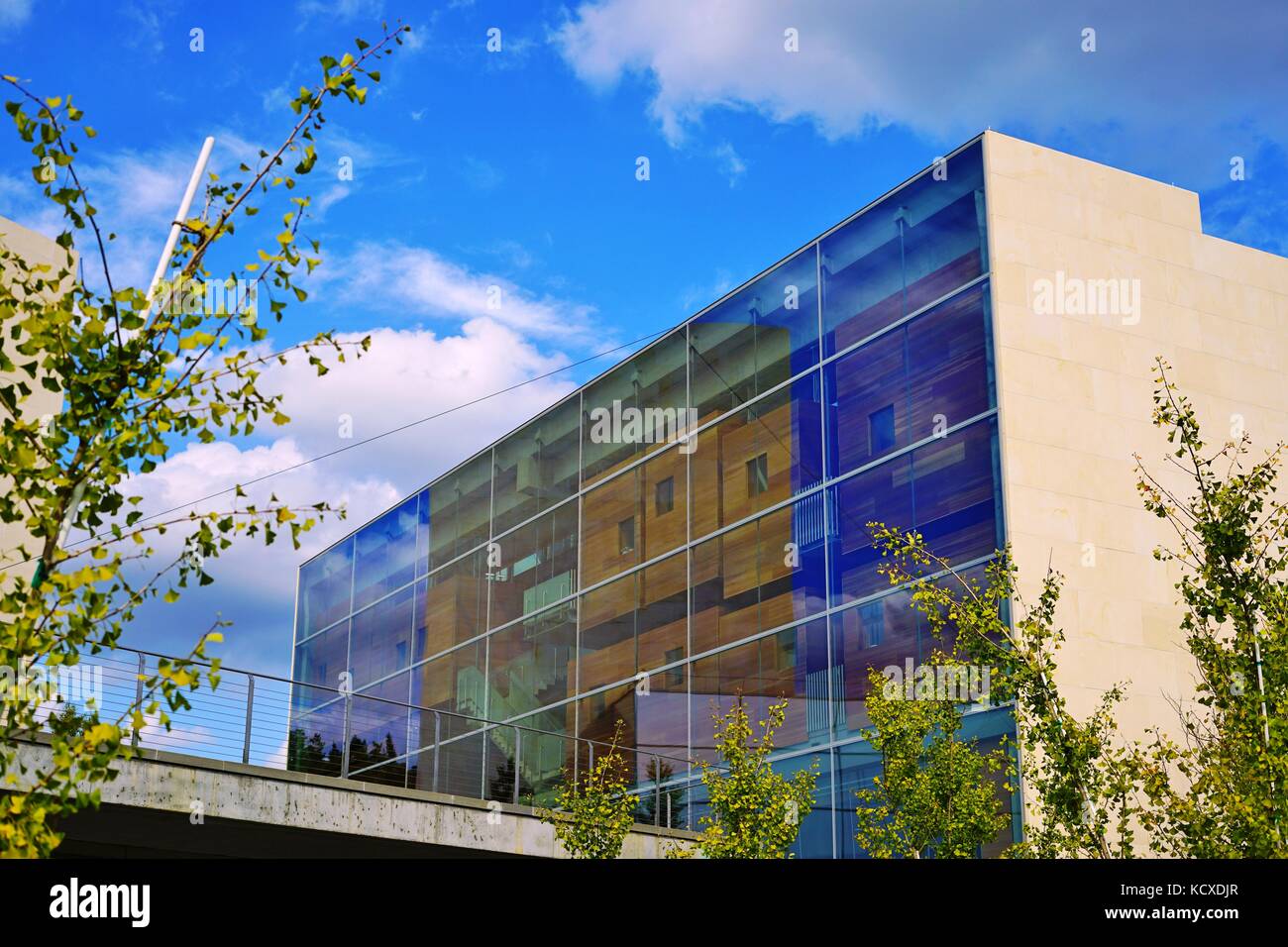 Die Lewis Center für die Künste, einem neuen Komplex für Darstellende Kunst auf dem Campus der Universität Princeton von Steven Holl Architects Stockfoto