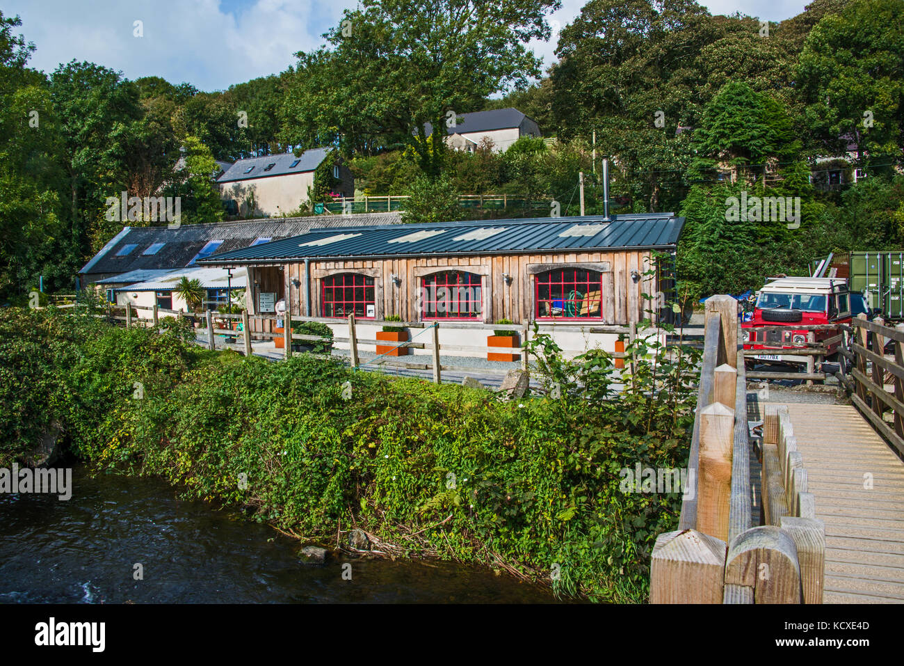 Solva Woollen Mill Stockfoto