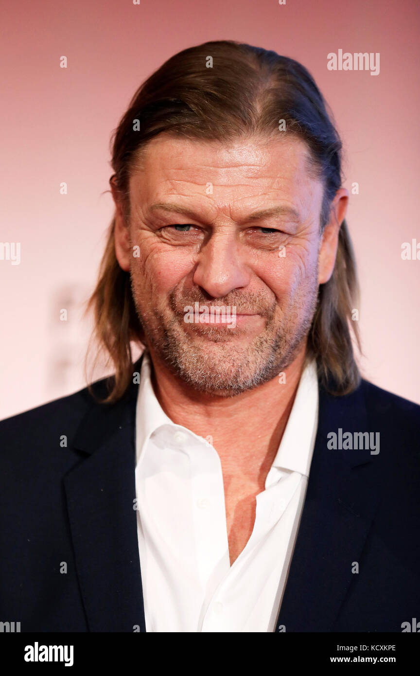 Sean Bean nimmt am 6. Oktober 2017 am 27. Filmfestival Köln im Börsensaal der IHK bei den Filmfestivals Cologne Awards 2017 Teil. Stockfoto
