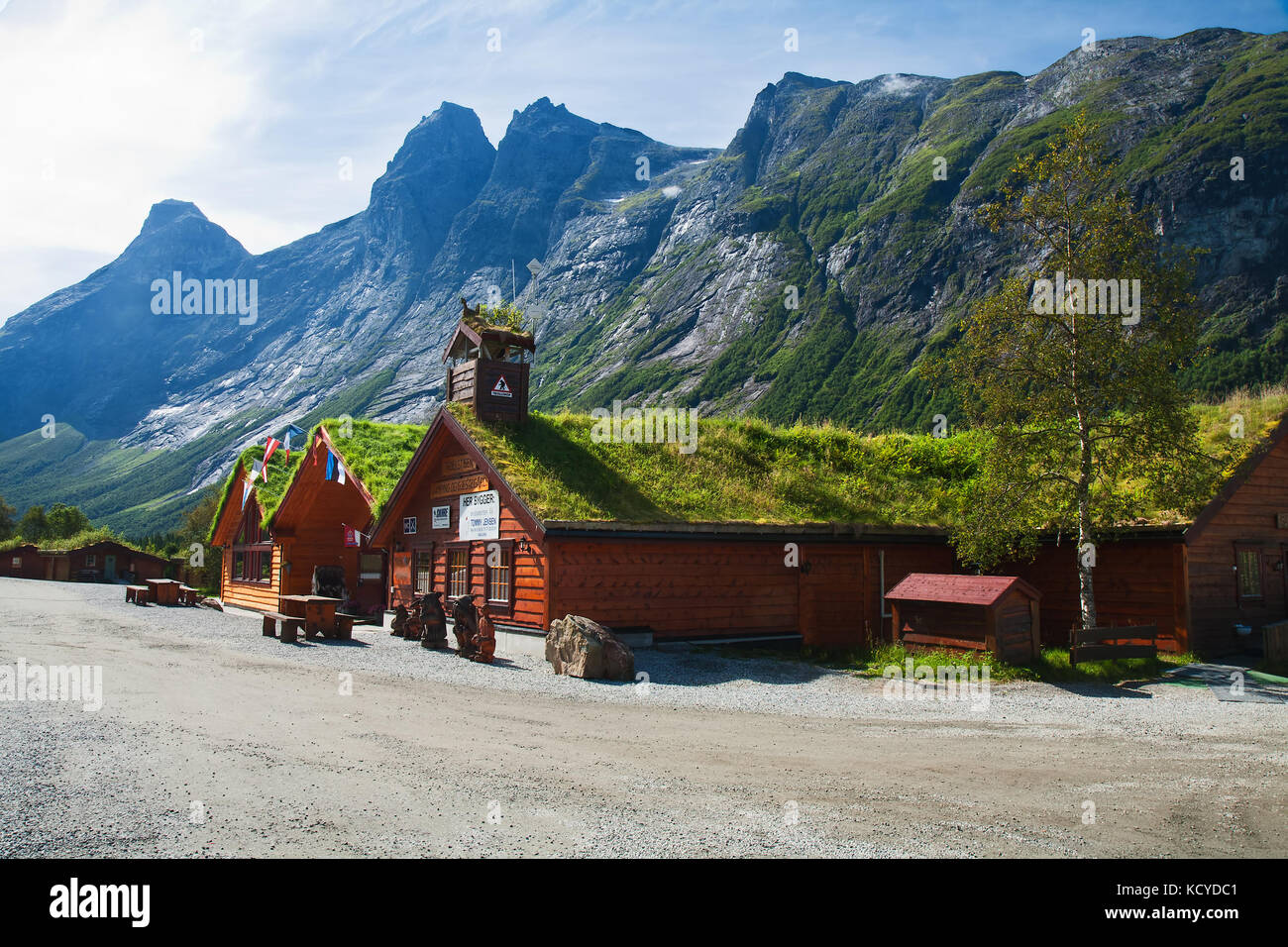 Trollveggen Norwegen 12 August 2011 In Einem Malerischen Ort Auf