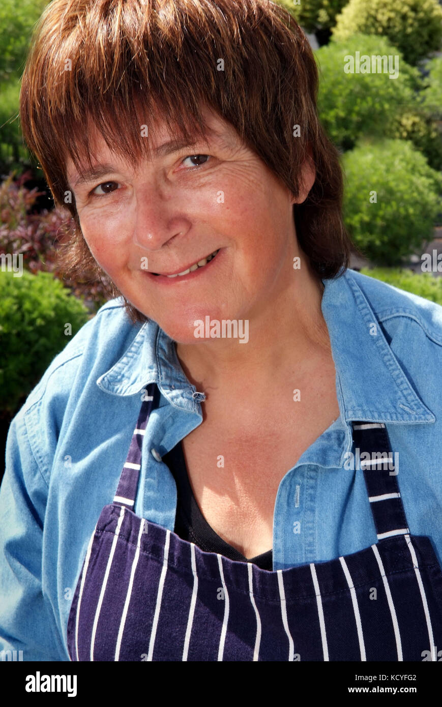 Jekka mcvicar, jekka's Herb Farm Stockfotografie Alamy