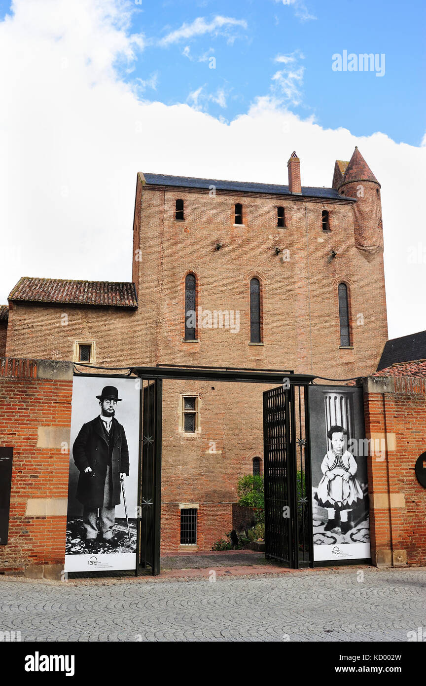 Toulouse-lautrec Museum, Albi, Tarn Abteilung, midi-Pyrenäen, Frankreich Stockfoto Toulouse-lautrec Museum, Albi, Tarn Abteilung, midi-Pyrenäen, Frankreich Stockfoto
