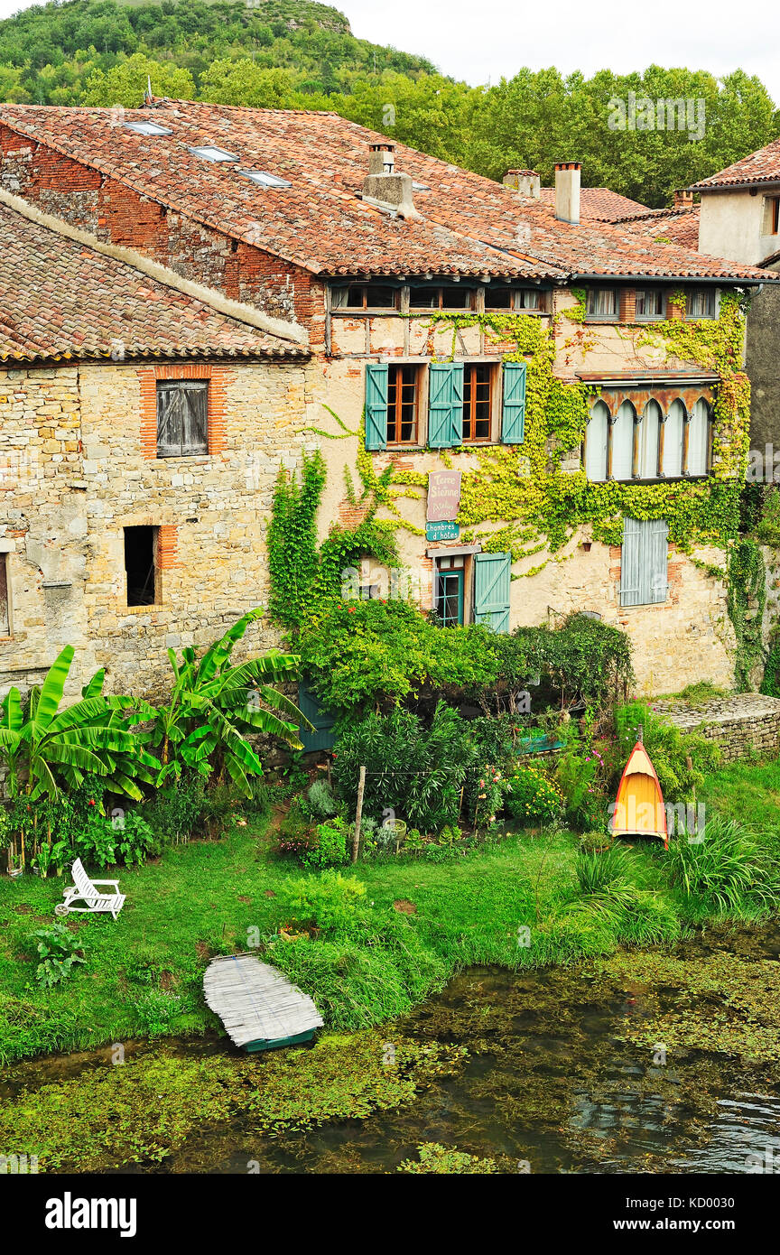 Saint-antonin-noble-Val, Tarn-et-Garonne, midi-Pyrenäen, Frankreich Stockfoto