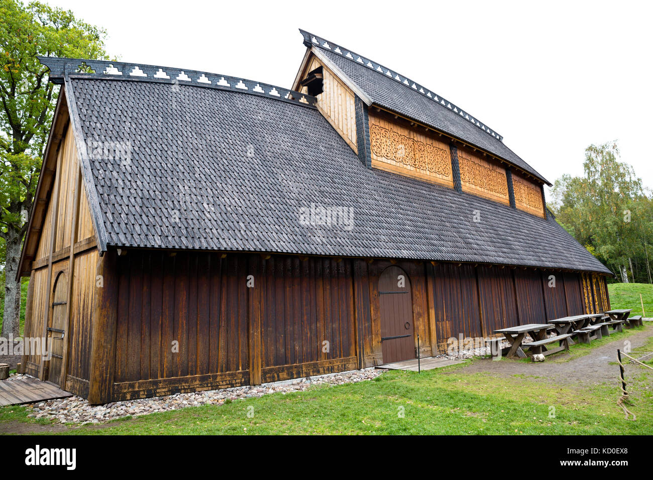 Wikinger Museum Midgard historischen Zentrum Stockfoto