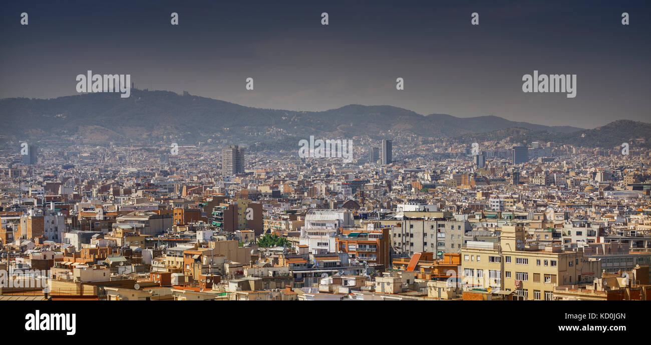 Stadtbild von Barcelona, Katalonien, Spanien, Europa Stockfoto