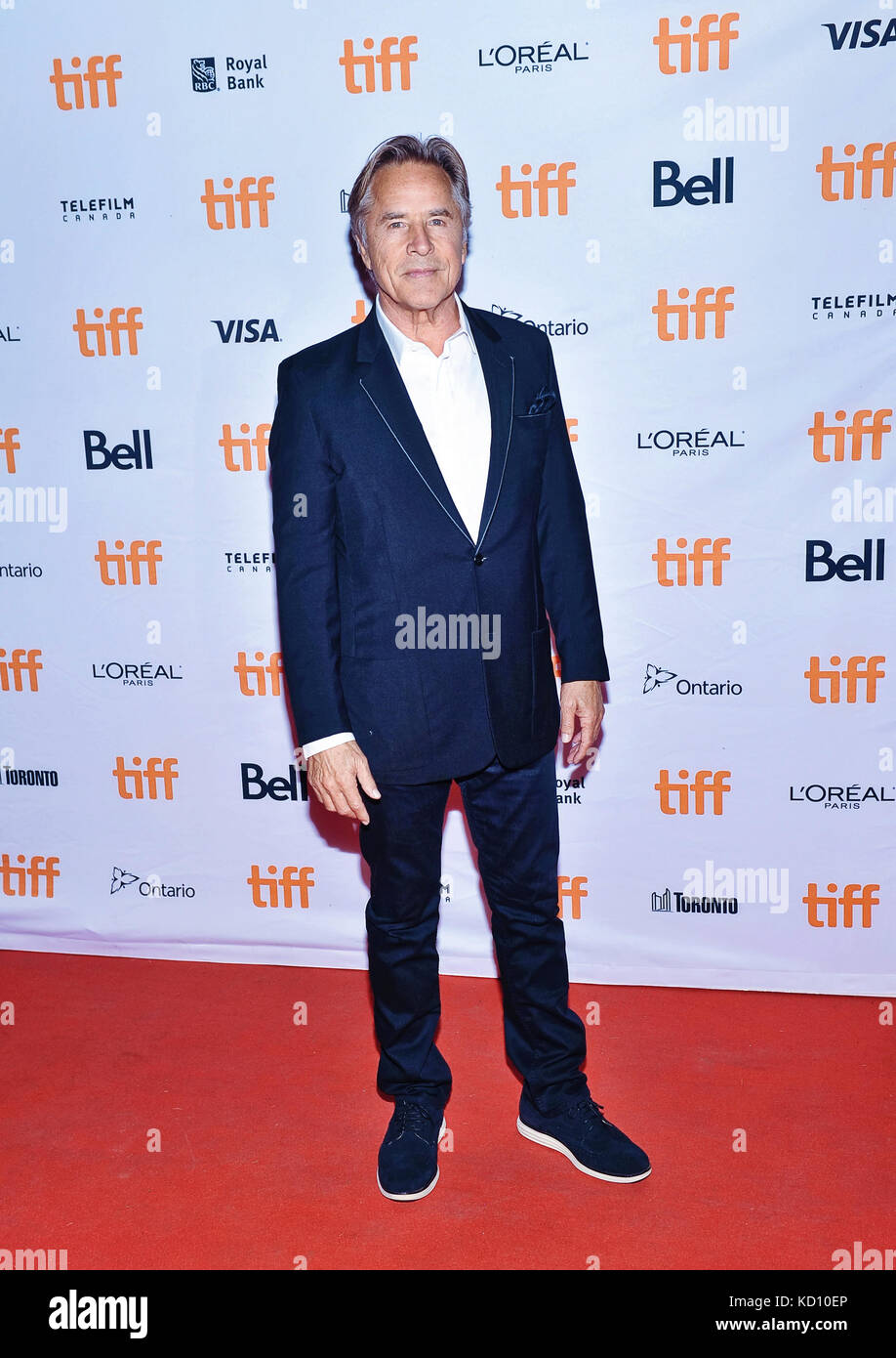 Toronto, Ontario, USA. 12 Sep, 2017. 12. September 2017 - Toronto, Ontario Kanada - Don Johnson. 2017 Toronto International Film Festival -'' Schlägerei in Zelle 99'' Premiere auf der ryerson Theater statt. Photo Credit: Brent perniac/admedia Credit: Brent perniac/admedia/zuma Draht/alamy leben Nachrichten Stockfoto