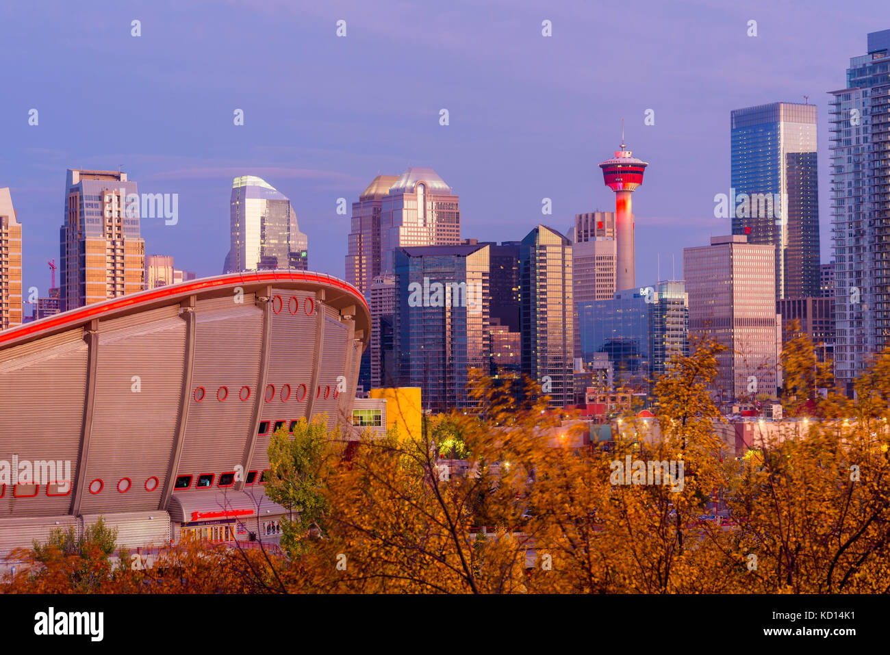 Calgary, Alberta, Kanada. Stockfoto