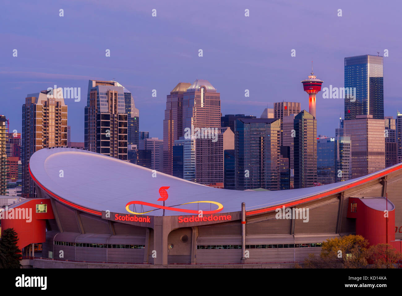 Calgary, Alberta, Kanada. Stockfoto