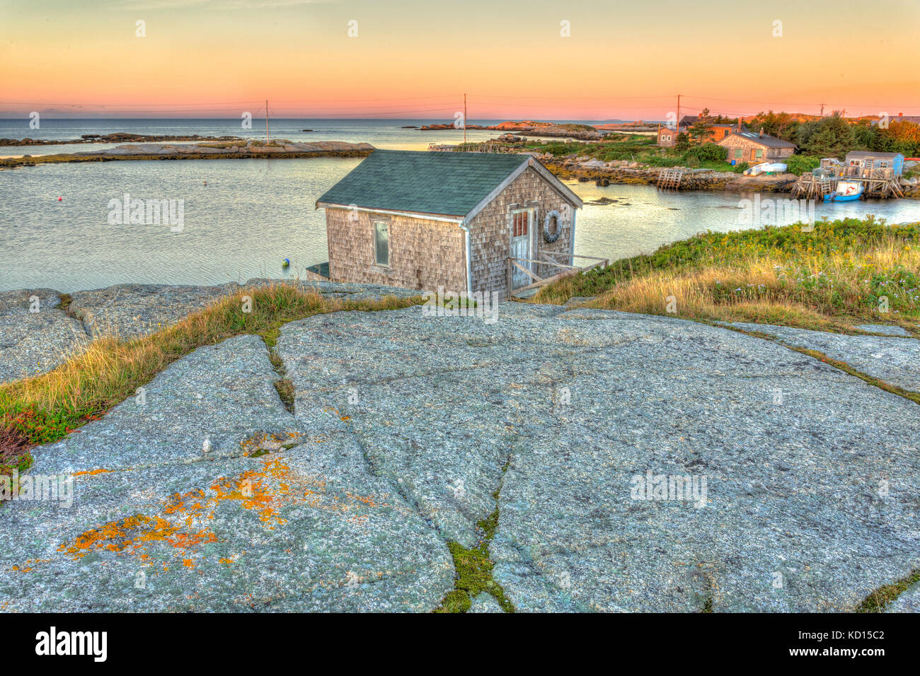 Aussicht, Nova Scotia, Kanada Stockfoto