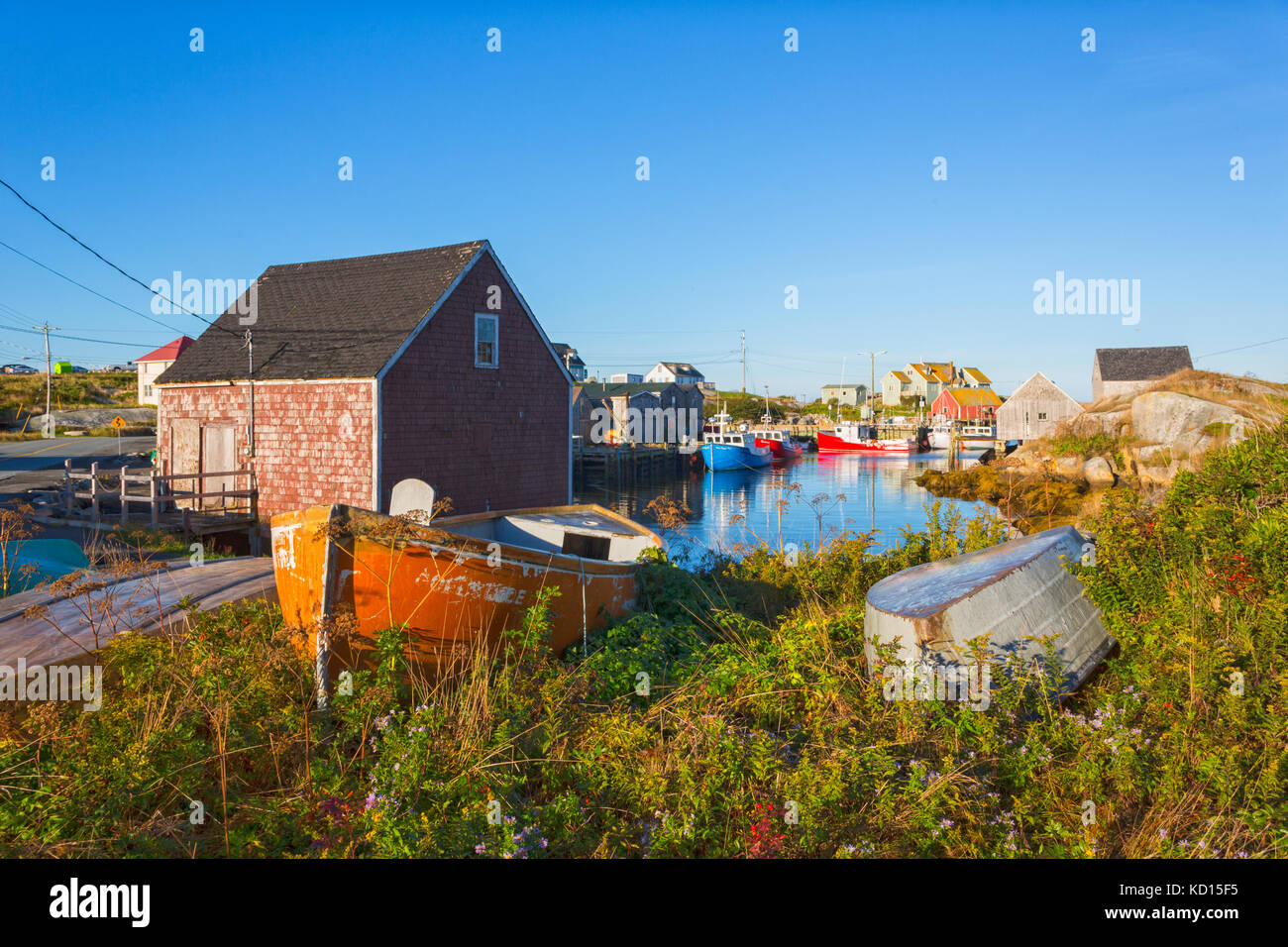 Peggys Cove, Nova Scotia, Kanada Stockfoto