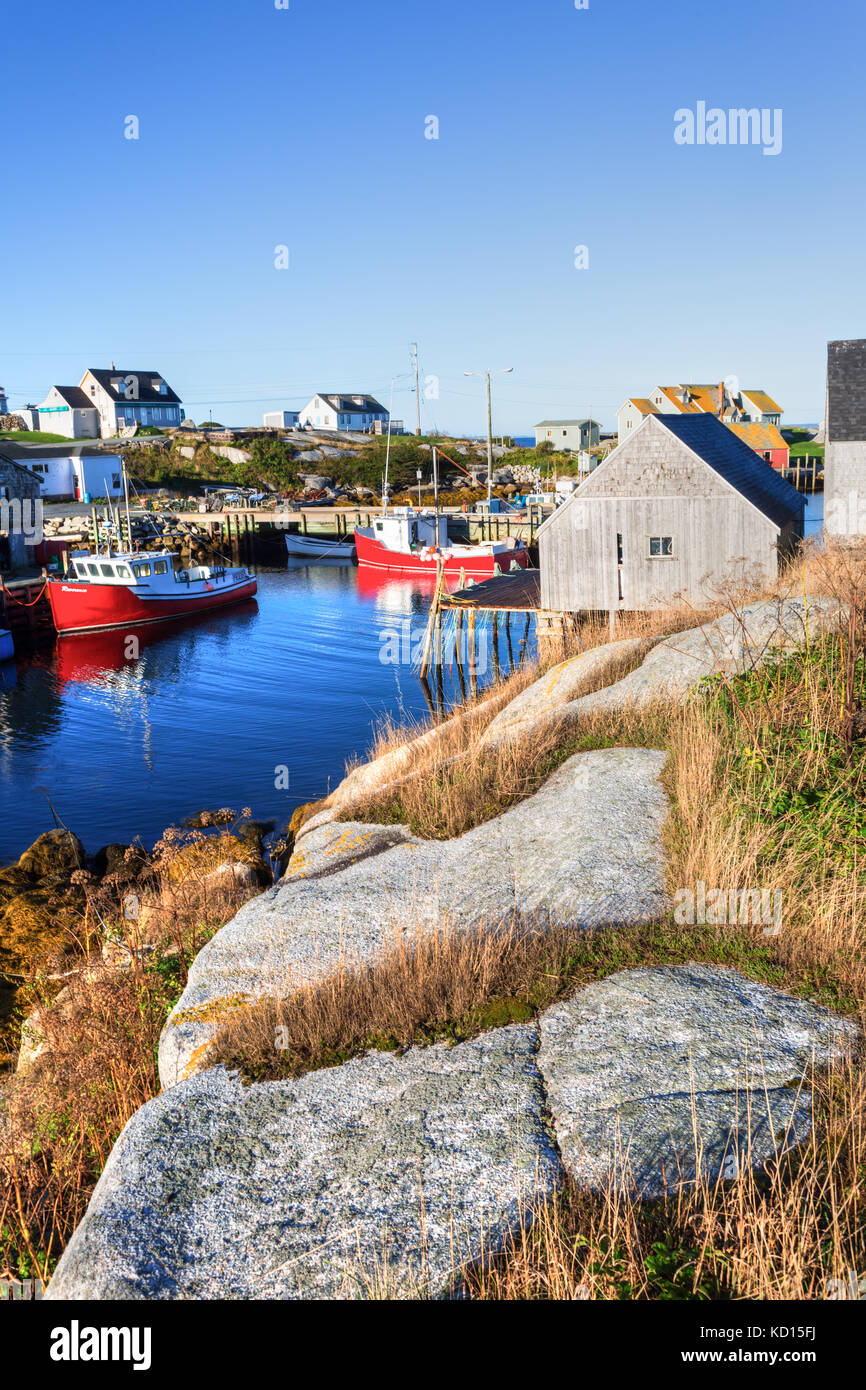 Peggys Cove, Nova Scotia, Kanada Stockfoto