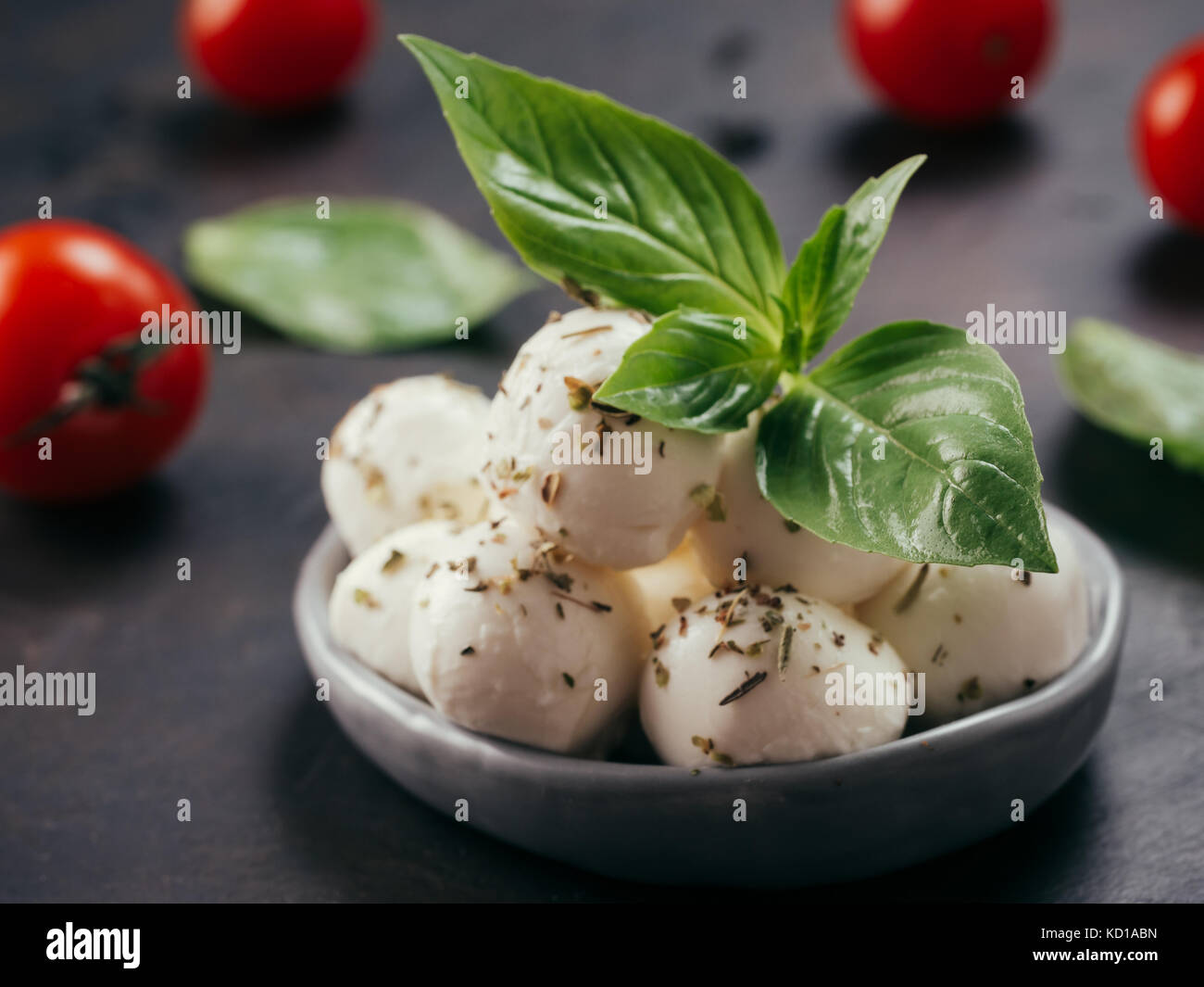 Buffalo Mozzarella Stockfotos & Buffalo Mozzarella Bilder - Alamy