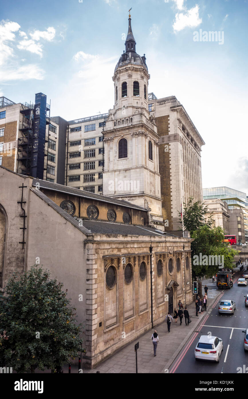 St Magnus der Märtyrer, Lower Thames Street, London, UK Stockfoto