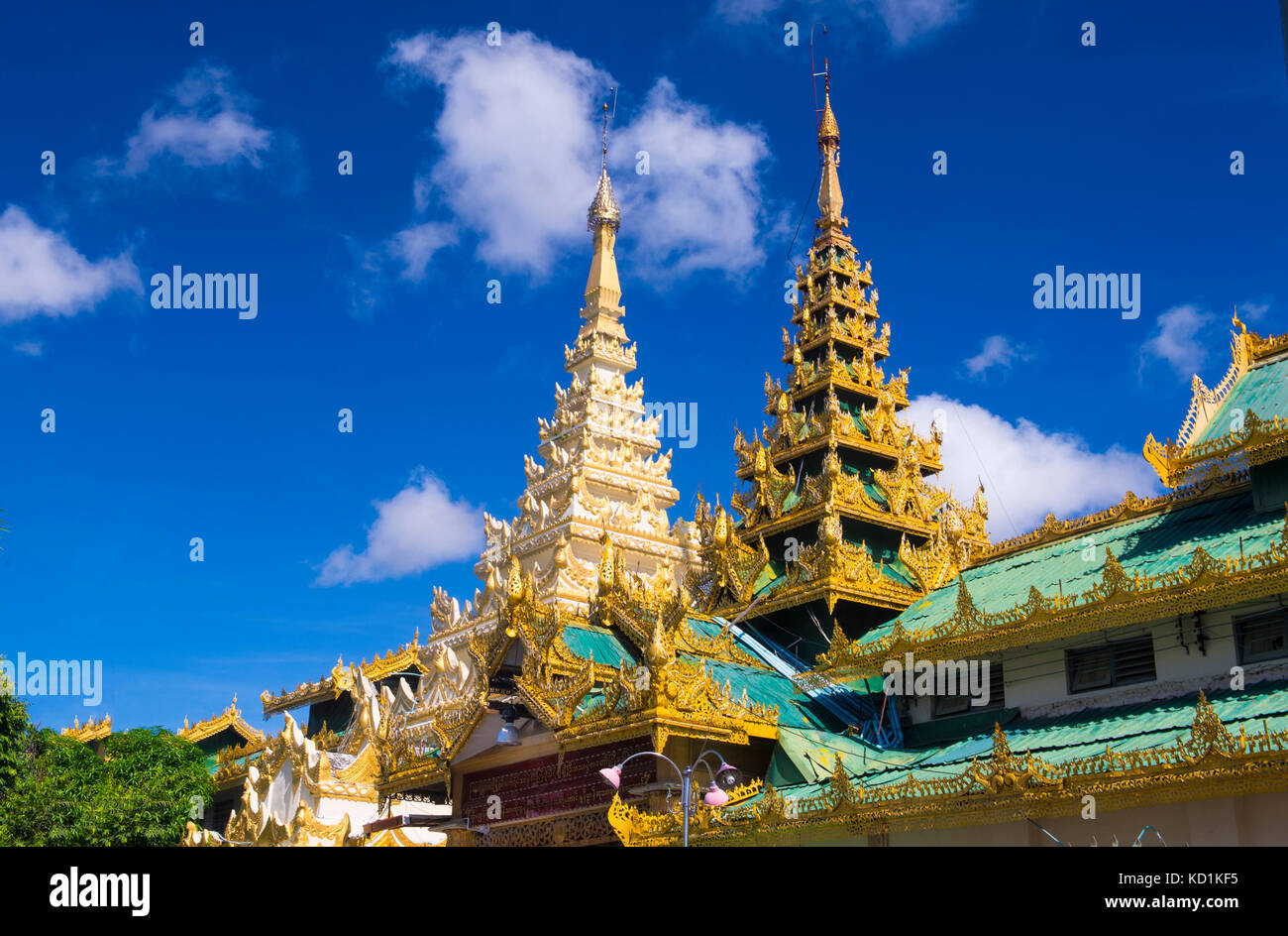 Mahamuni Pagode in Mandalay, Myanmar Stockfoto