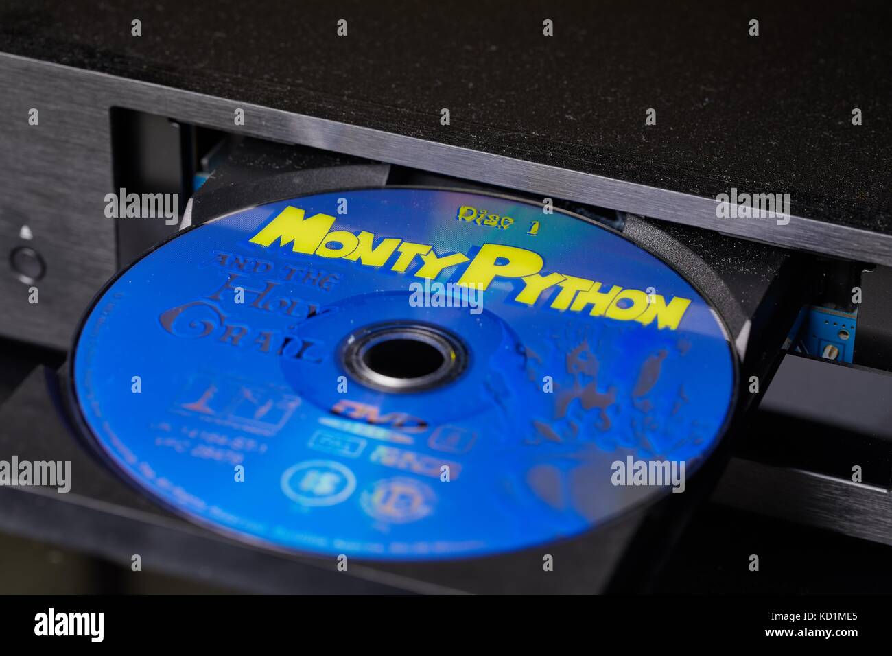 Monty Python and The Holy Grail DVD Stockfoto