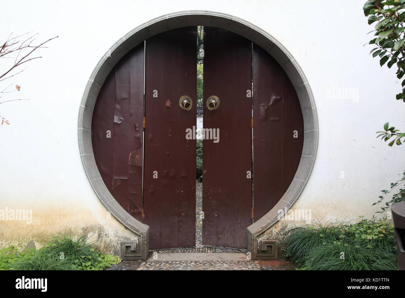 Chinesischer Garten Stockfoto