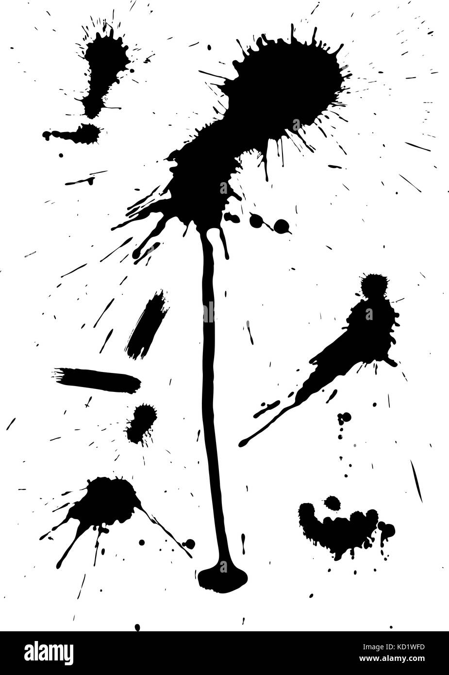 Grunge Elemente Stock Vektor