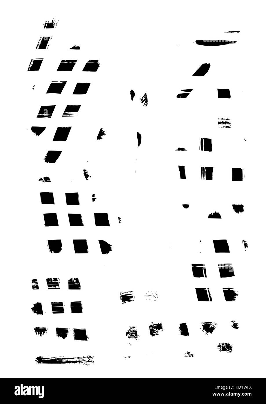 Grunge Pinsel Stock Vektor