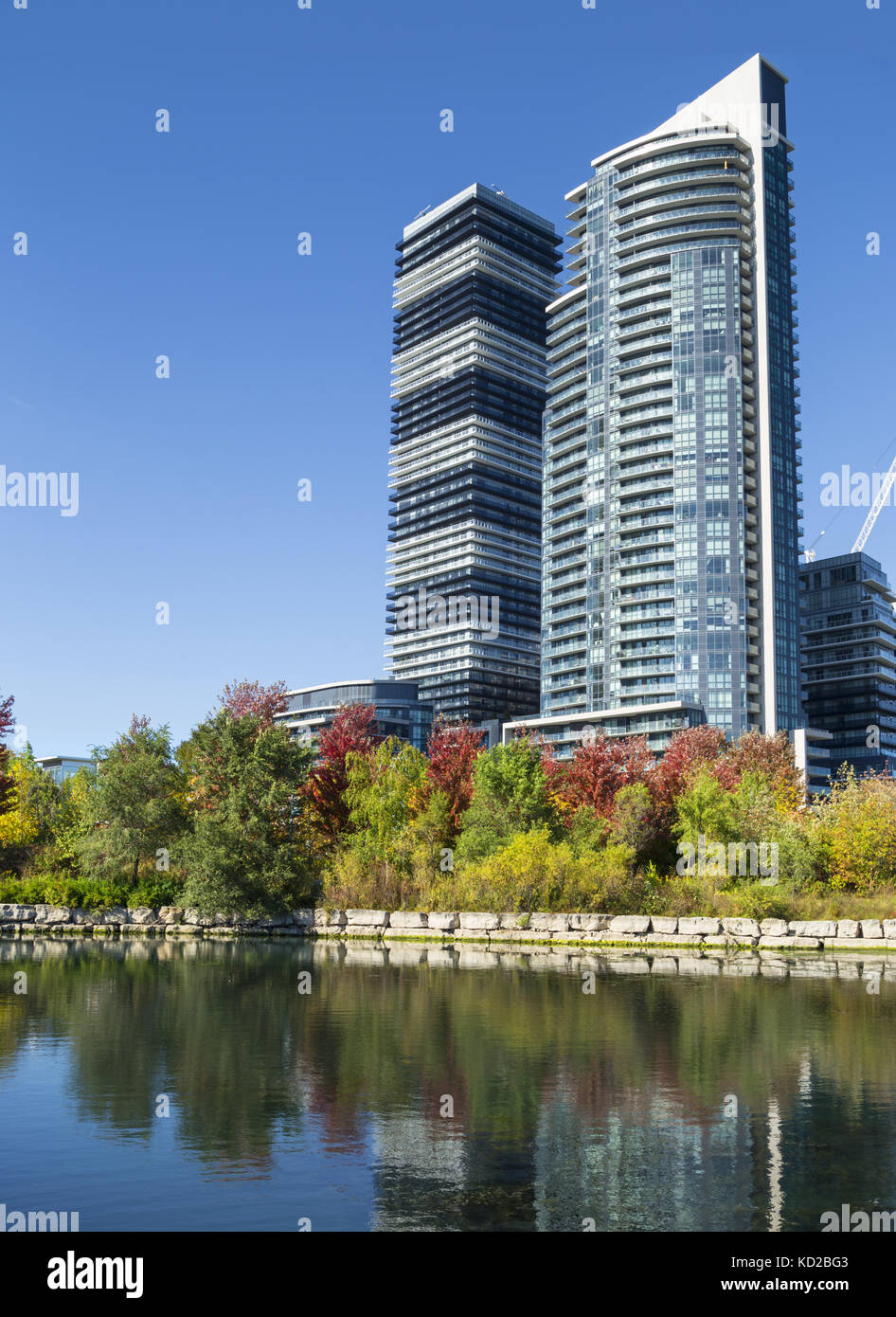 Skyline von Toronto Stockfoto