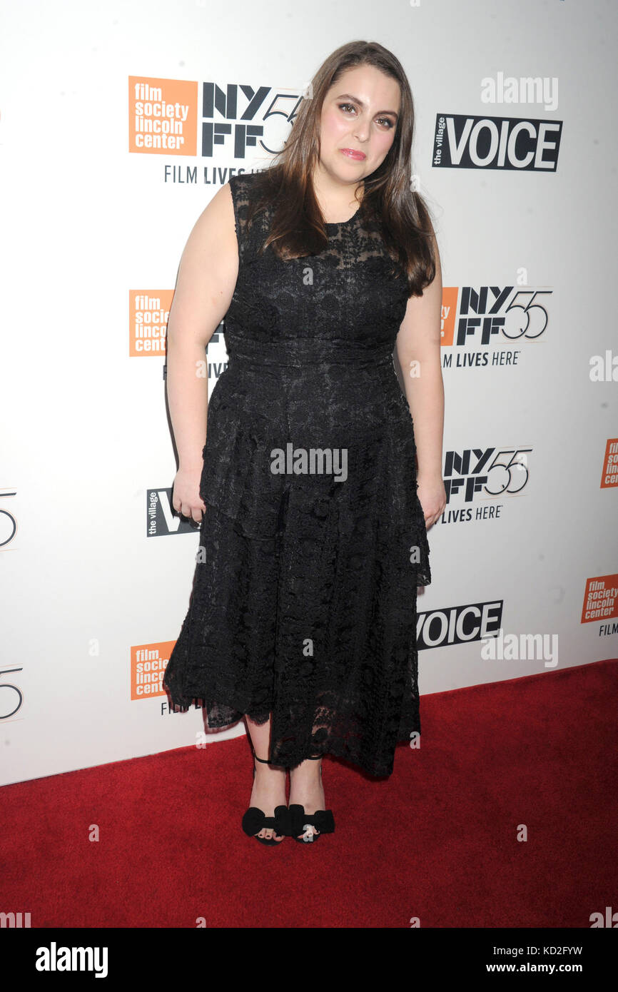 New York, USA. 8. Oktober 2017. beanie Feldstein besucht die 'Lady Bird' Premiere während der 55Th New York Film Festival in der Alice Tully Hall am 8. Oktober 2017 in New York City.Credit: geisler - fotopress/alamy leben Nachrichten Stockfoto
