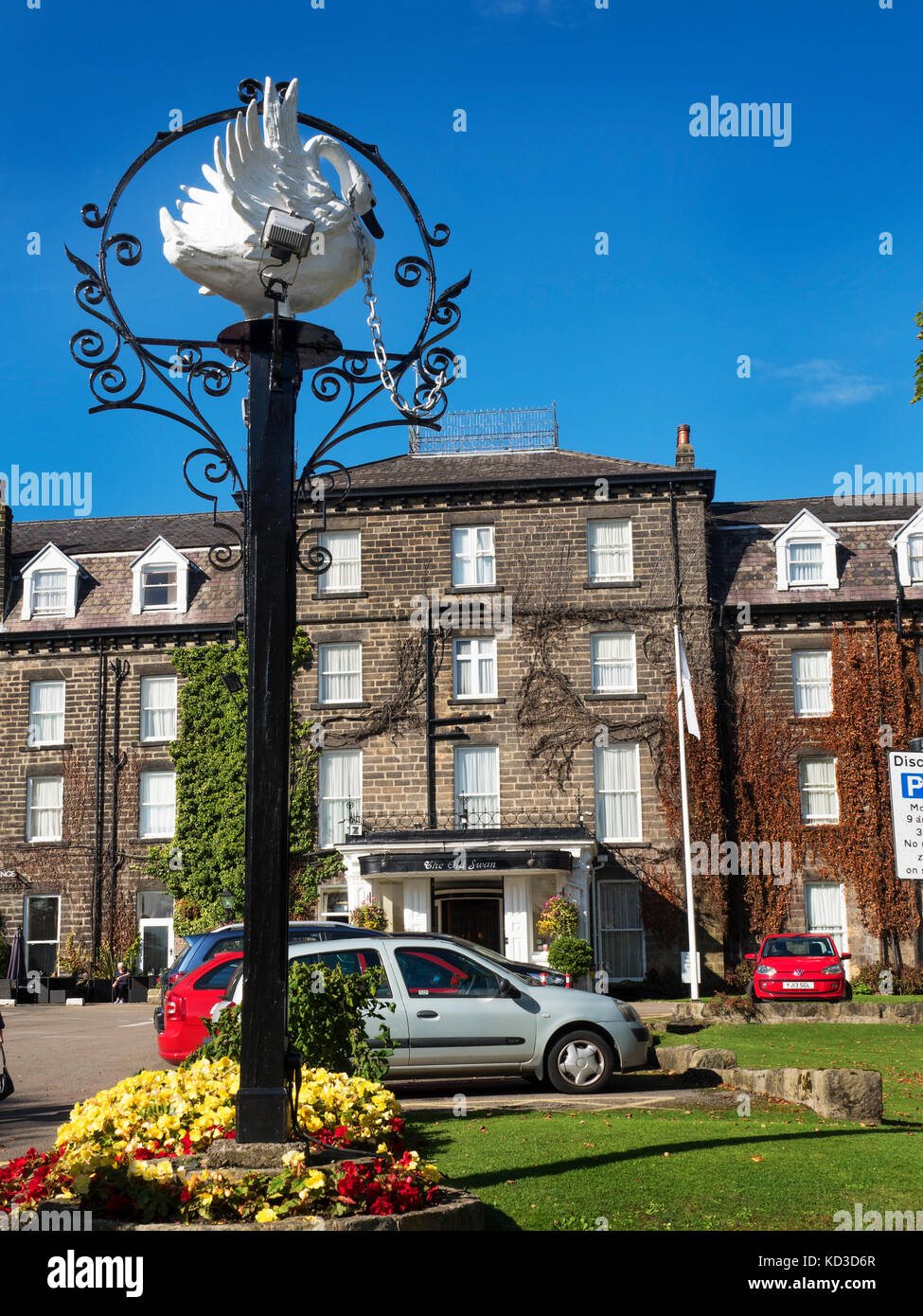 Das The Old Swan Hotel, Harrogate, North Yorkshire England Stockfoto