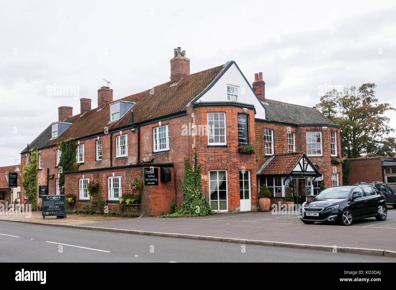 Die Lodge im Old Hunstanton Stockfoto