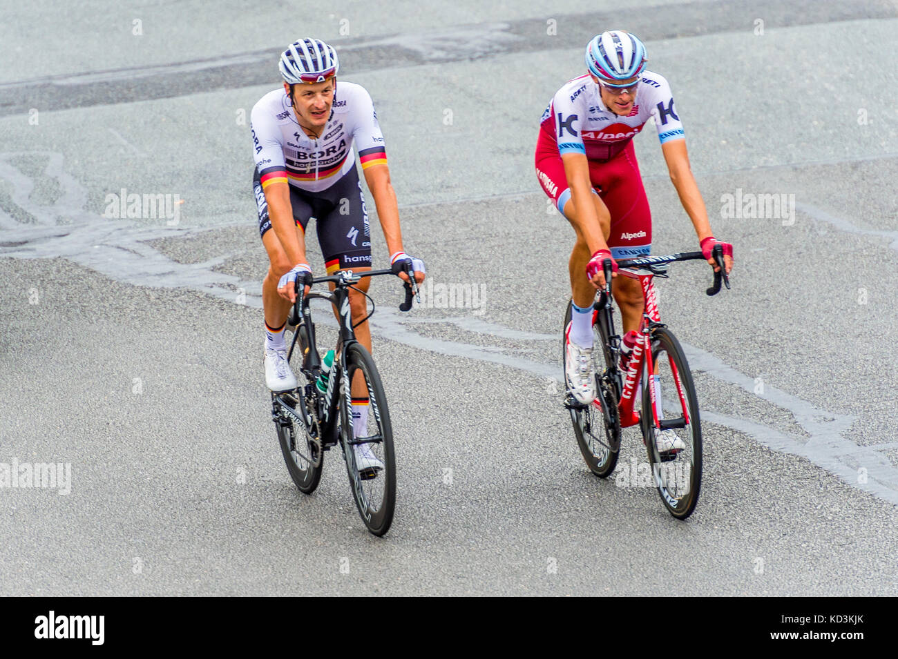 Schlussetappe in Paris der Tour de France 2017 Stockfoto