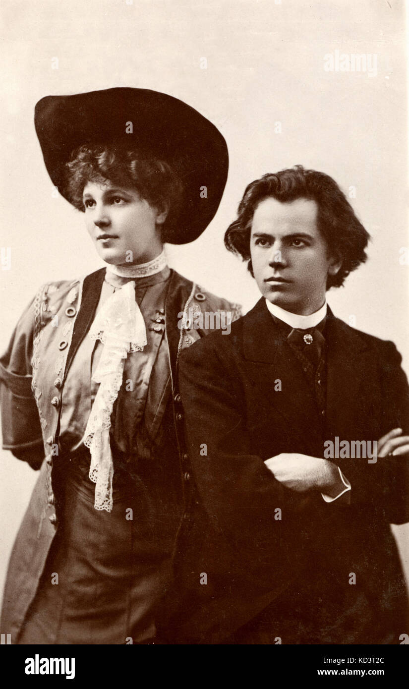 KUBELIK, J - mit seiner Frau tschechischen Geiger (1880-1940) Stockfoto