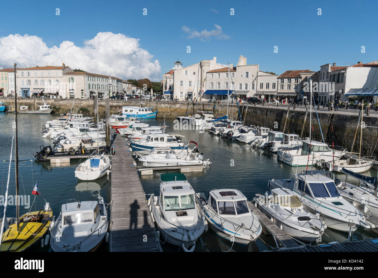 Saint-martin-de-Re, Ile de Re, Nouvelle - Aquitaine, Französisch westcoast, Frankreich, Stockfoto