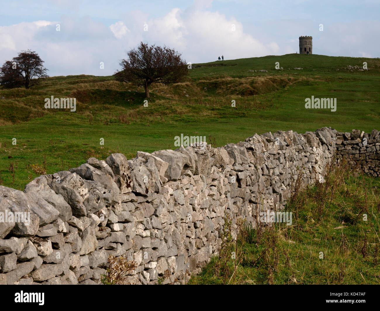 Grin niedrig und Buxton Country Park einschließlich der Salomo Tempel, Buxton, der Peak District, Derbyshire, Großbritannien Stockfoto