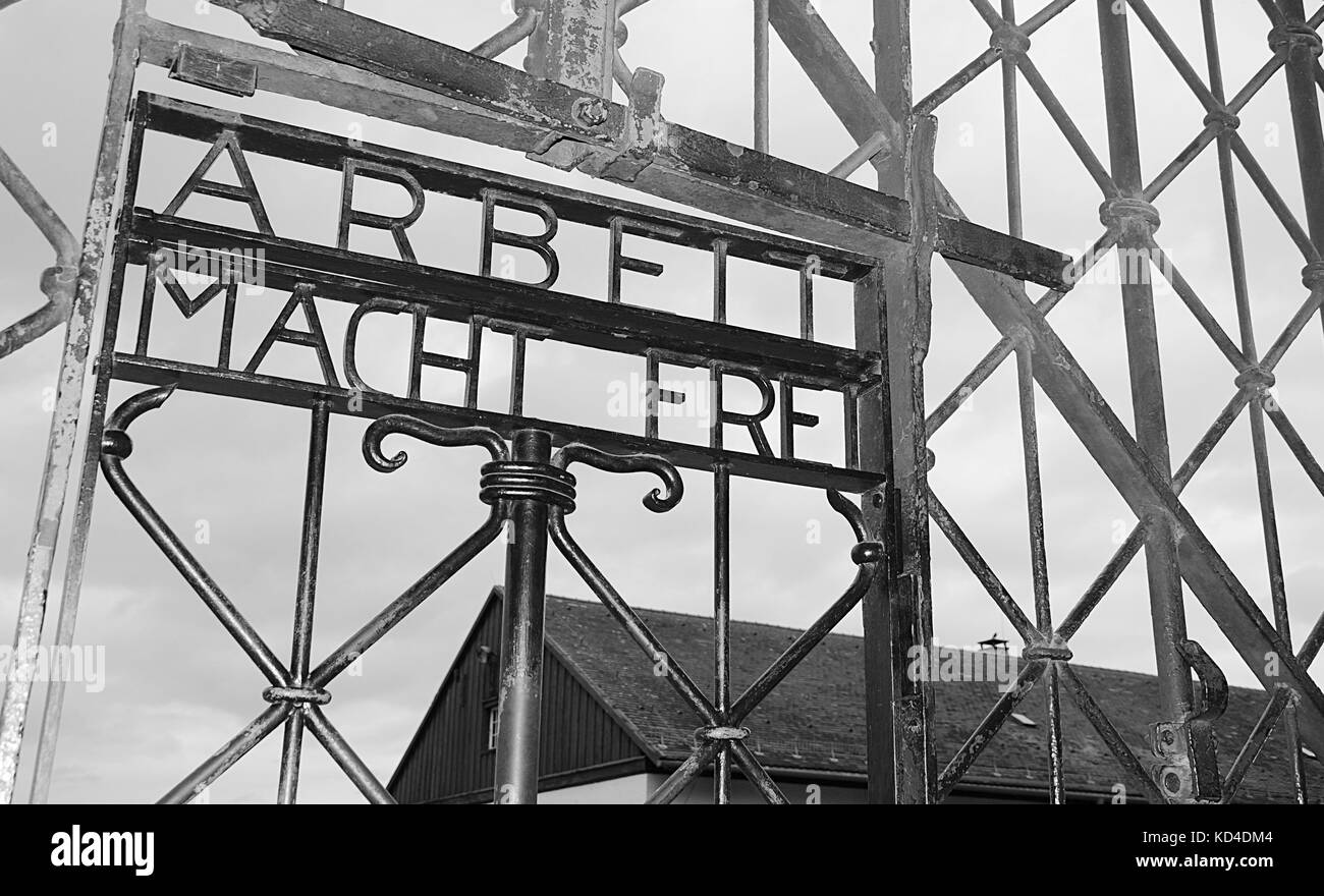 Kz Dachau Stockfoto