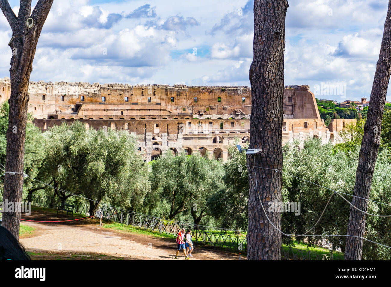 Das Kolosseum, Rom, Italien, September 2017 Stockfoto