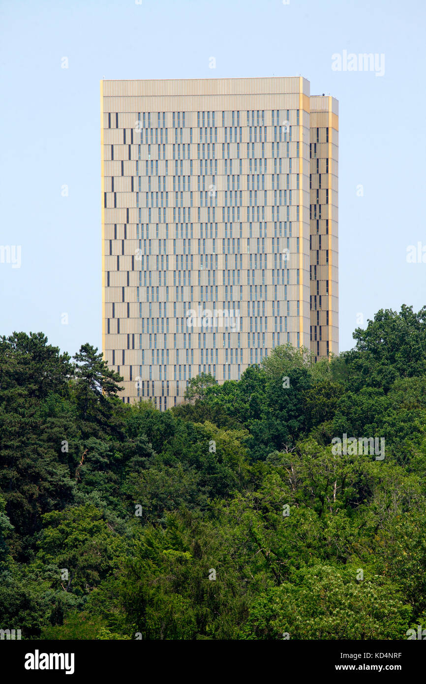 Europäische Gerichtshof, der eu-Gebäude, Kirchberg, Europäisches Zentrum, der Stadt Luxemburg, Luxemburg, Europa Stockfoto