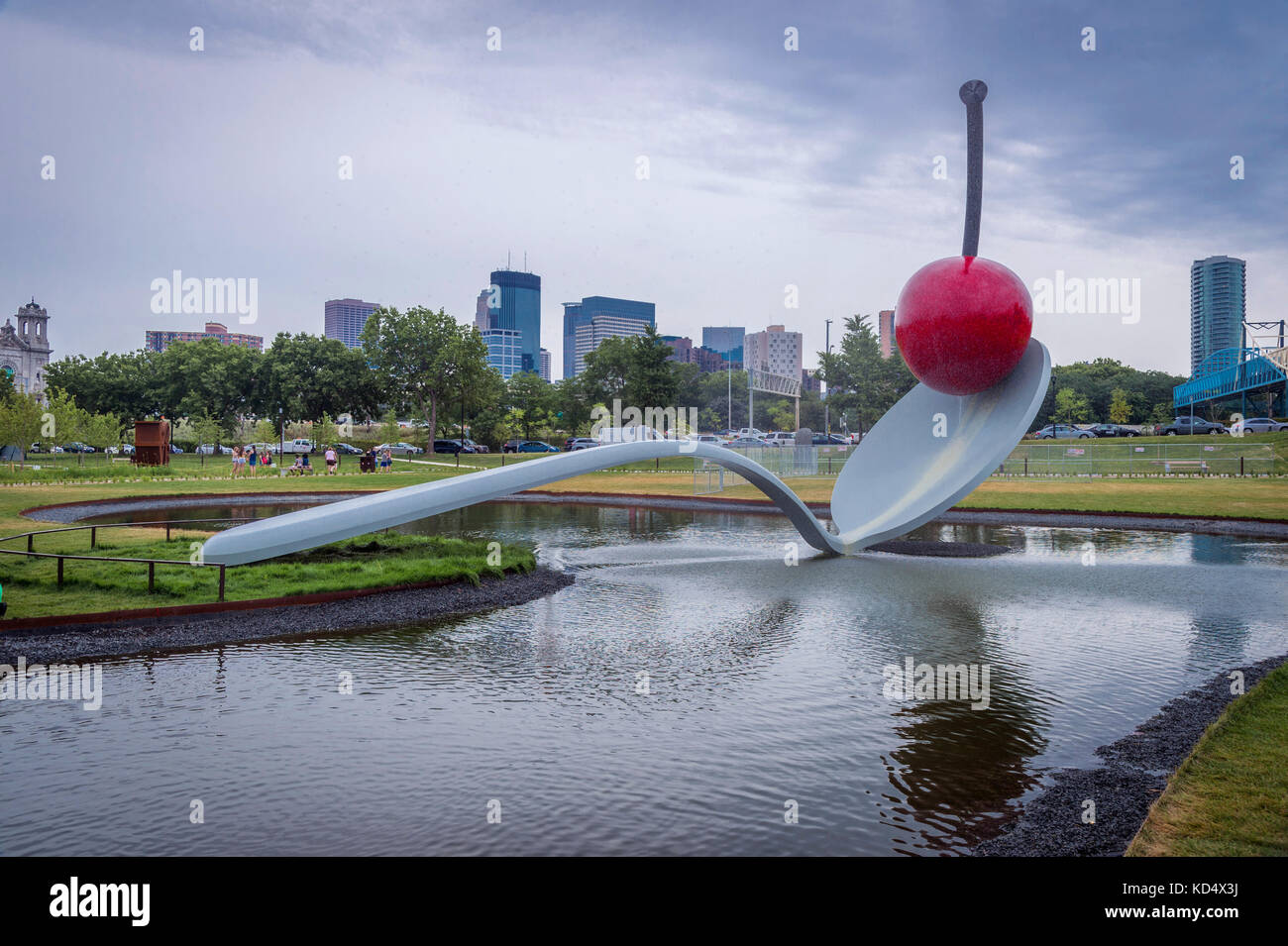 Minneapolis Sculpture Garden, Minneapolis Minnesota USA Stockfoto