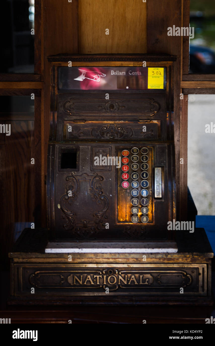 Vintage Registrierkasse Stockfoto