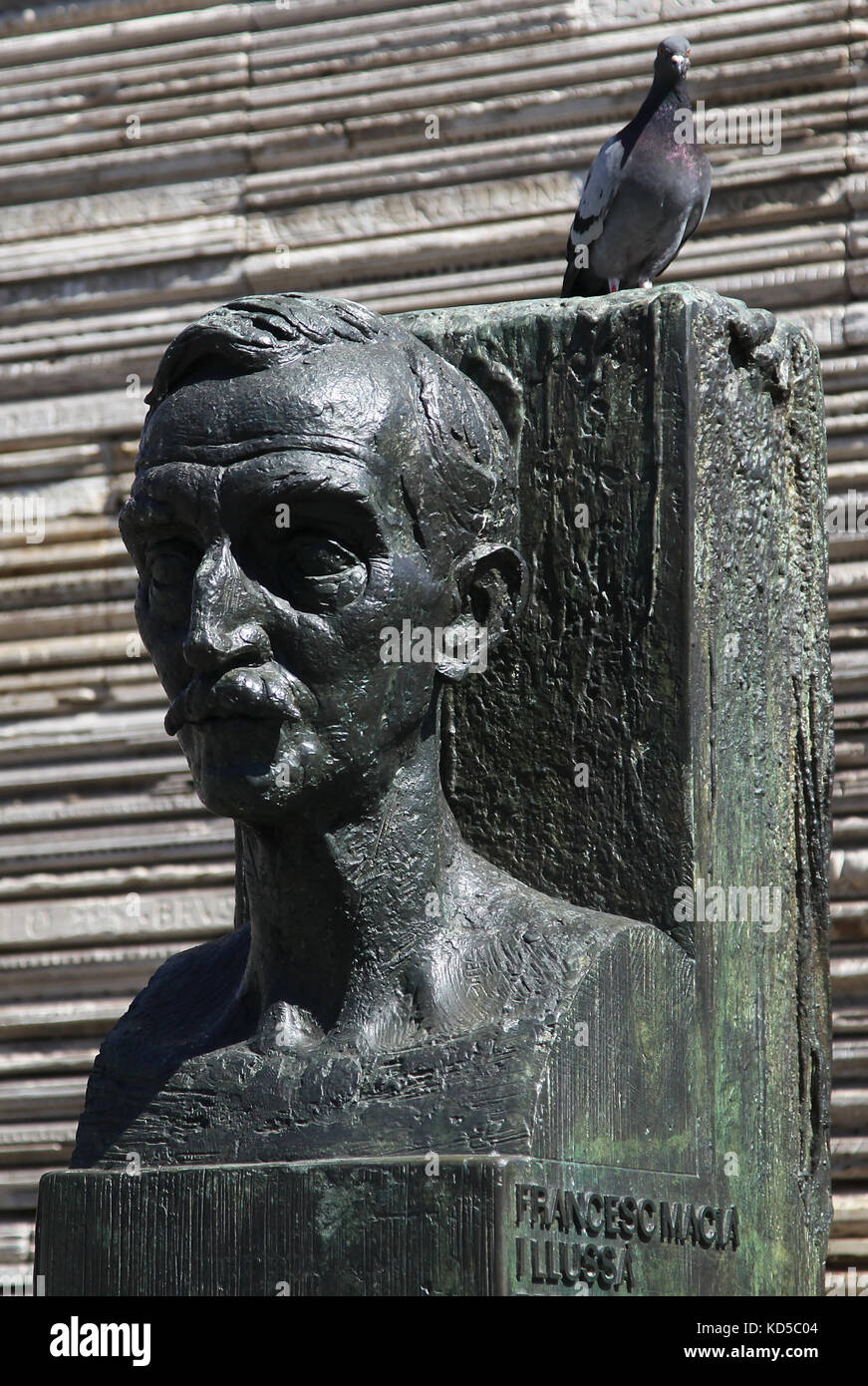 Francesc Macià i Llussà 1859 - 1933 der 122. Präsident von Katalonien Barcelona Catalunya Spanien Stockfoto