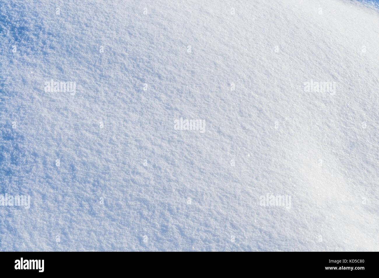 Klare, frische Schnee als Hintergrund- oder Textur Stockfoto