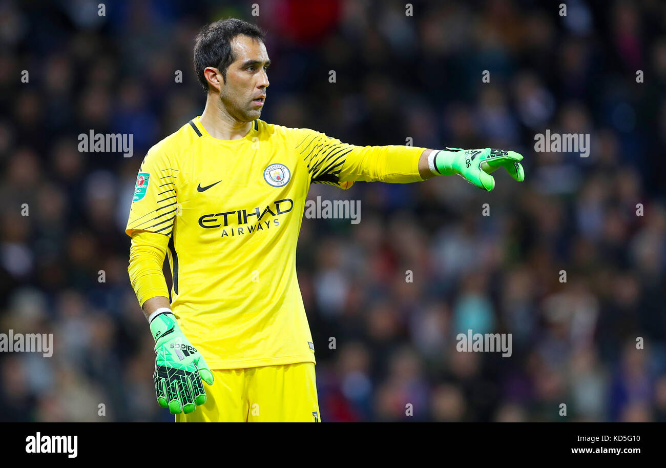 Manchester City Torwart Claudio Bravo Stockfoto